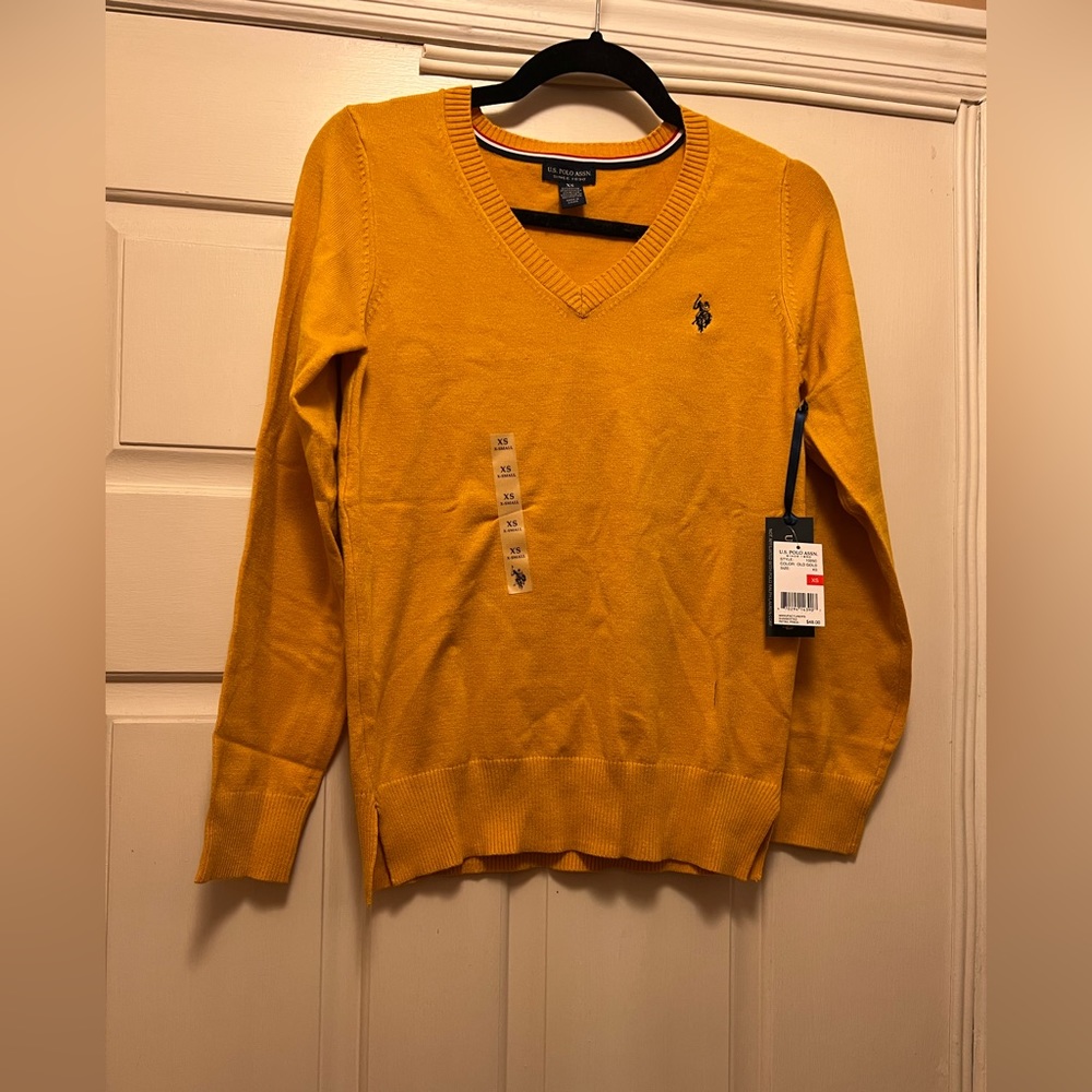 U.S. Polo Assn. - Brand new, never worn. Soft V-Neck Sweater